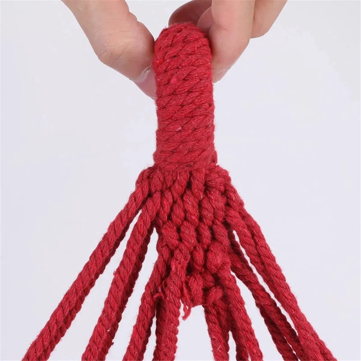 Hamaca portátil ligera hamaca colgante portátil para interior y hogar, silla de camping al aire libre para senderismo al aire libre (color: rojo, tamaño: 190 x 80 cm)