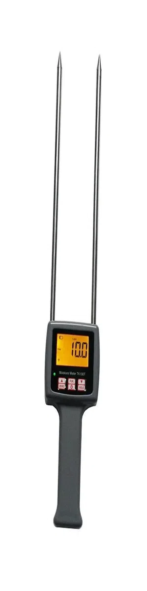 Medidor de humedad del suelo Medidor de humedad del tabaco, medidor de humedad del paquete de cigarrillos, medidor de humedad portátil Tk100t Para jardines, granjas y cuidado del césped