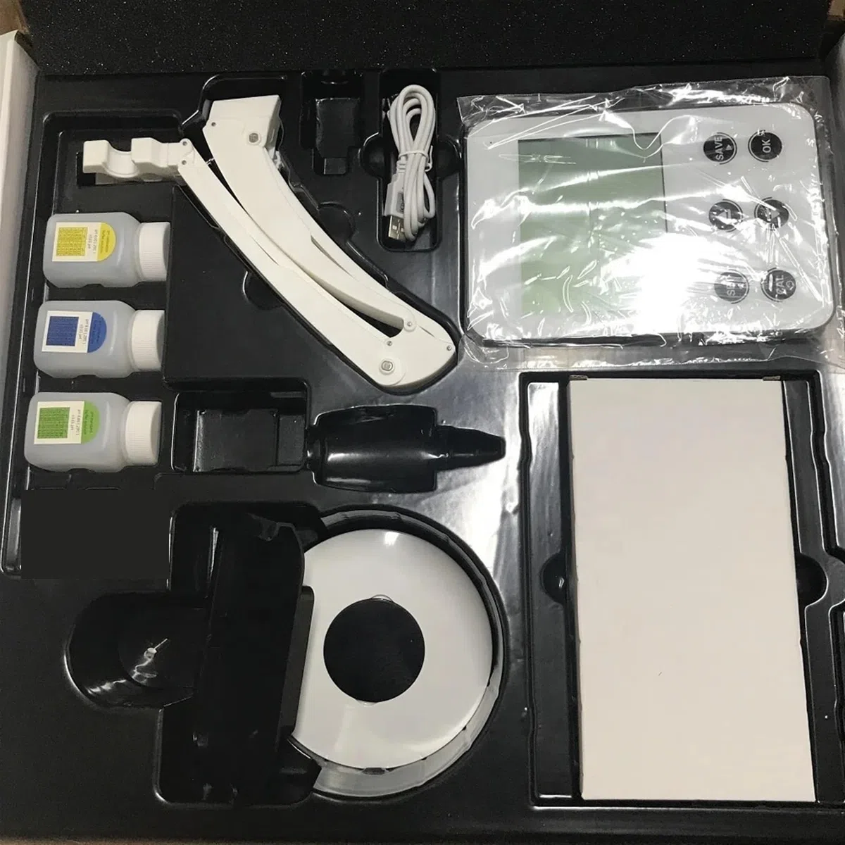 Medidor de pH y conductividad de mesa, medidores de banco portátiles fabricados en China, probador TDS, medidor de prueba de calidad del agua P911 P913 P914(P913)
