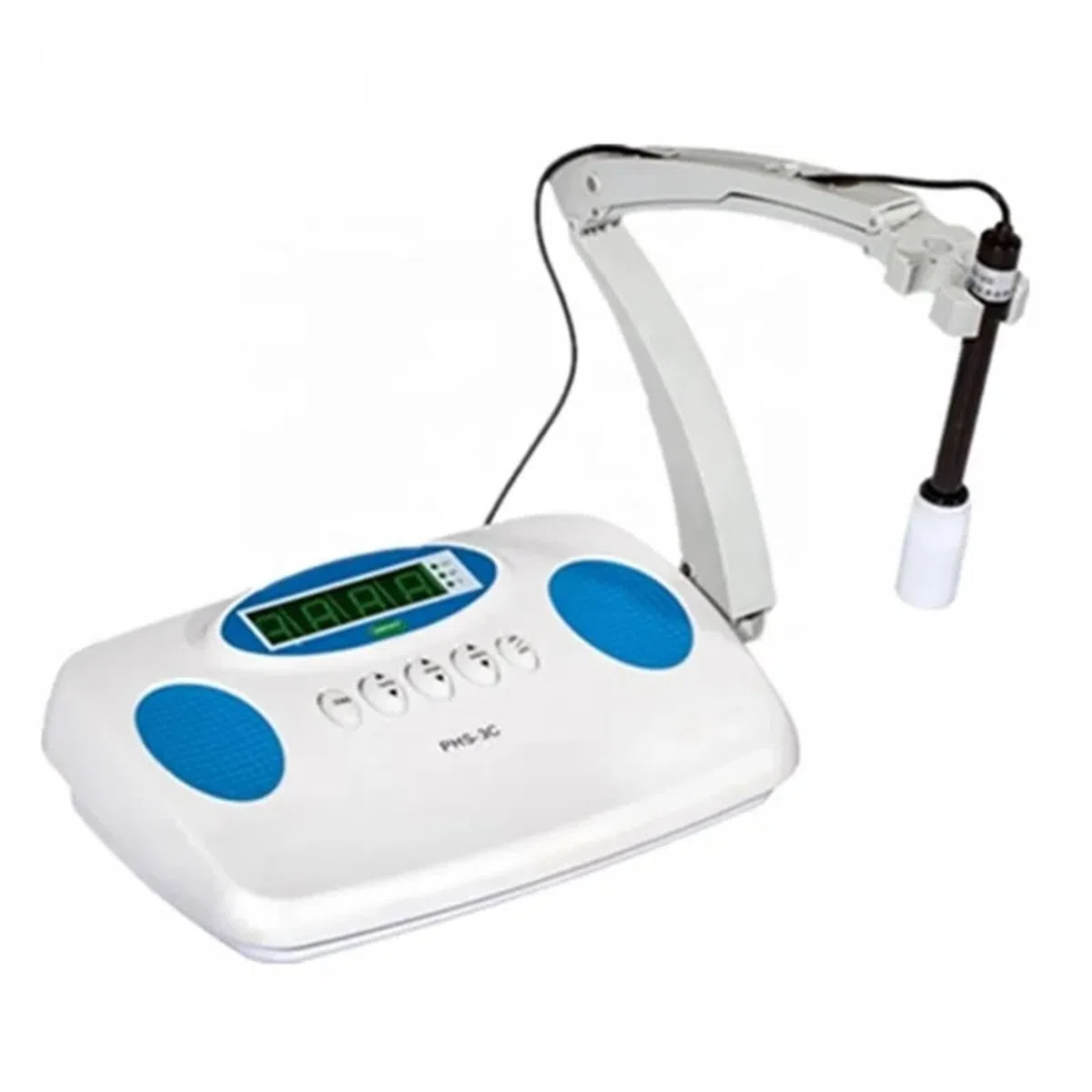 VCHICS Medidor de conductividad del medidor de PH de sobremesa de Laboratorio Digital PHS-3C para jardinería y Agricultura