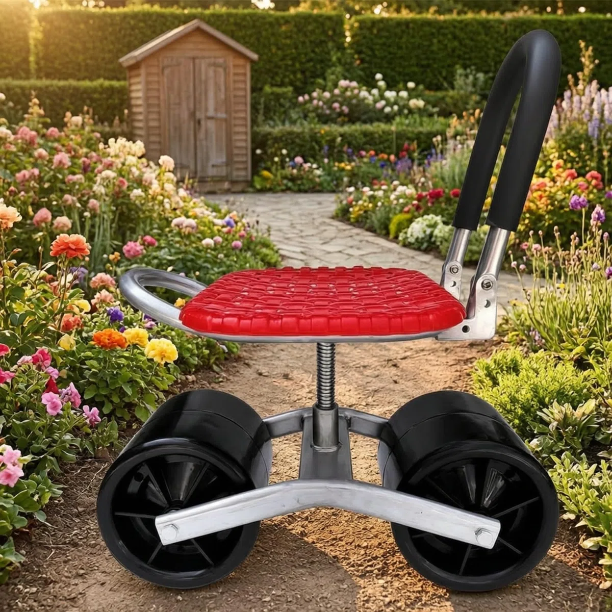 kowaku Asiento Jardín con Ruedas