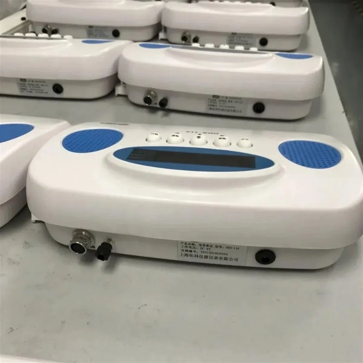VCHICS Medidor de conductividad del medidor de PH de sobremesa de Laboratorio Digital PHS-3C para jardinería y Agricultura