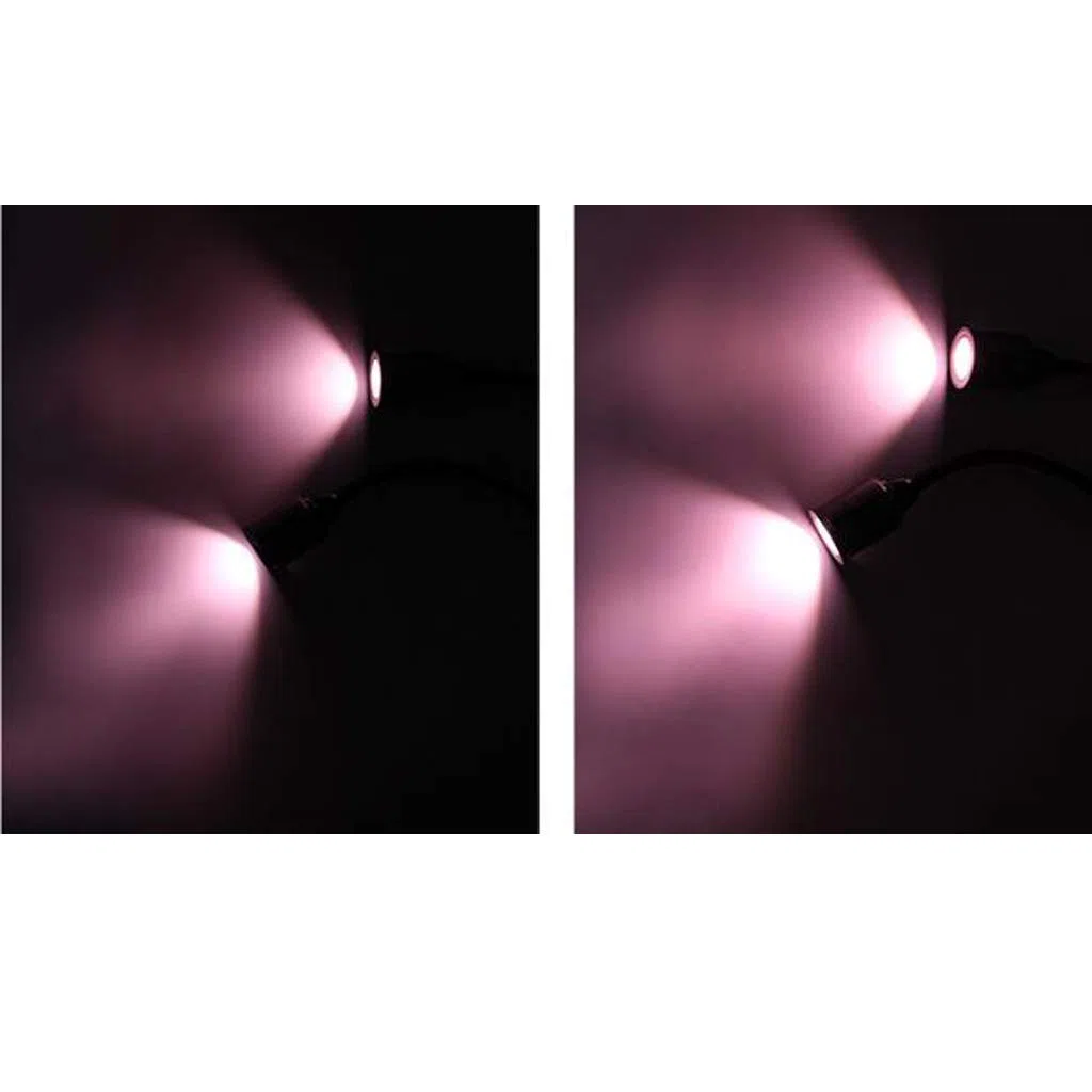 Plant Grow Light, Grow Light, lámpara de Crecimiento de Espectro Completo de 15w, luz de Planta de Escritorio con Cuello de Cisne de Doble Cabezal, para Plantas de Interior