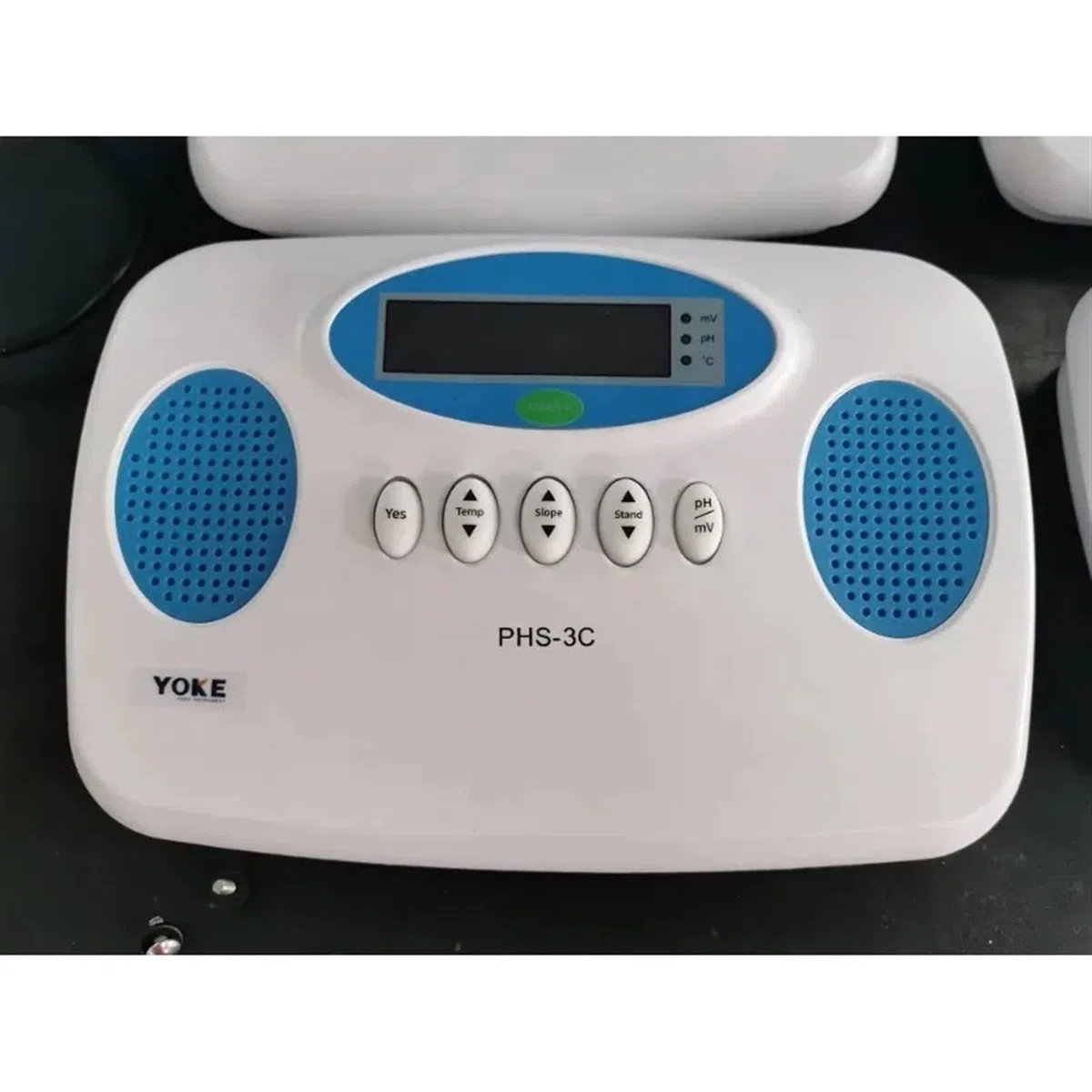 VCHICS Medidor de conductividad del medidor de PH de sobremesa de Laboratorio Digital PHS-3C para jardinería y Agricultura