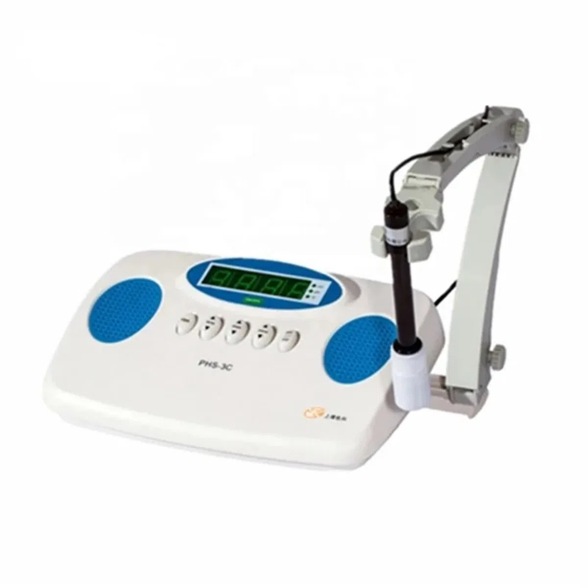 VCHICS Medidor de conductividad del medidor de PH de sobremesa de Laboratorio Digital PHS-3C para jardinería y Agricultura